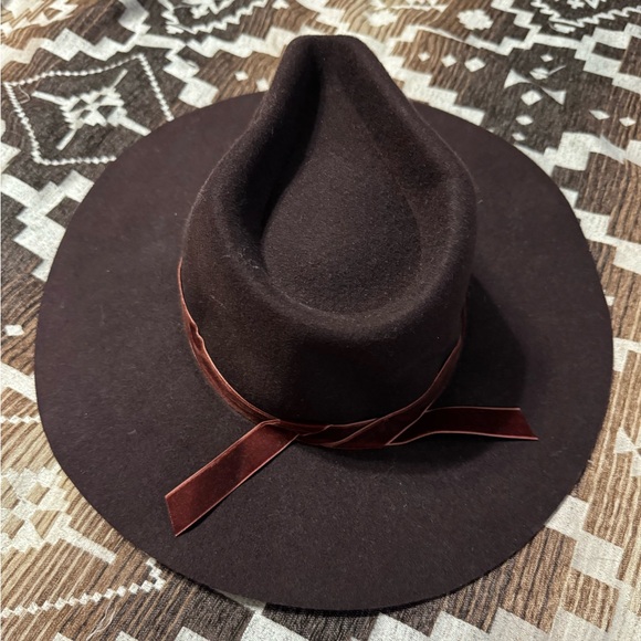 Dark Chocolate Brown Fashion Hat - Picture 2 of 3
